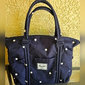 Herschel Navy Blue Tote